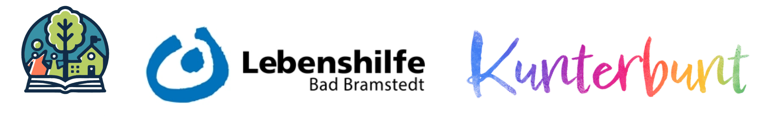 Einzelne Logos von Partnern von Behring Ausser Haus nebeneinander auf transparentem Hintergrund